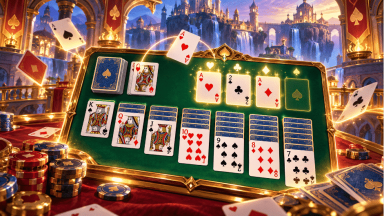 Building Card Sequences and Betting Options in Solitaire